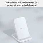Chargeur sans fil vertical Xiaomi 30W d'origine, support vertical