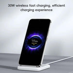 Chargeur sans fil vertical Xiaomi 30W d'origine, support vertical