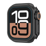 Boîtier de montre Ultra 49 mm en alliage de zinc, compatible avec Apple Watch Series 6/5/4/SE 44 mm, Apple Watch Series 10/11 46 mm et Apple Watch Series 9/8/7 45 mm.