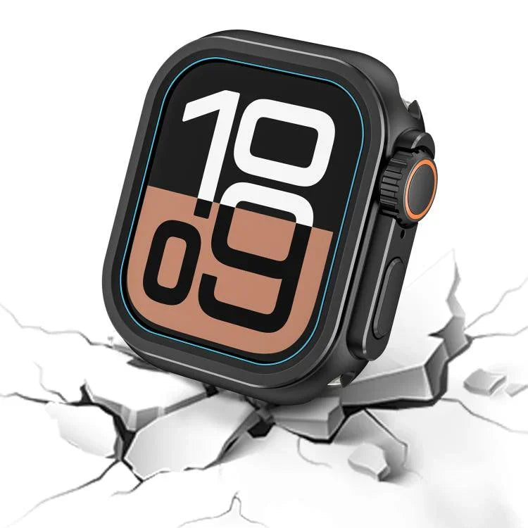 Boîtier de montre Ultra 49 mm en alliage de zinc, compatible avec Apple Watch Series 6/5/4/SE 44 mm, Apple Watch Series 10/11 46 mm et Apple Watch Series 9/8/7 45 mm.