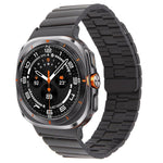 Bracelet de Montre Magnétique en Acier Inoxydable Bambou, Pour Samsung Galaxy Watch Ultra 47mm / Ultra 2025