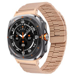 Bracelet de Montre Magnétique en Acier Inoxydable Bambou, Pour Samsung Galaxy Watch Ultra 47mm / Ultra 2025