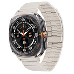 Bracelet de Montre Magnétique en Acier Inoxydable Bambou, Pour Samsung Galaxy Watch Ultra 47mm / Ultra 2025