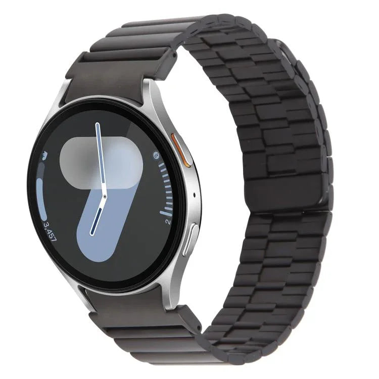 Bracelet de montre en métal à dégagement rapide magnétique Bamboo, pour Samsung Galaxy Watch 7 / 6 / 5 / 4