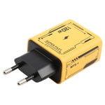 Adaptateur de charge AR-PD14 GaN 120W 4 ports 2 PD 2 QC 3.0 USB et USB-C / Type-C chargeur rapide, prise EU, prise US