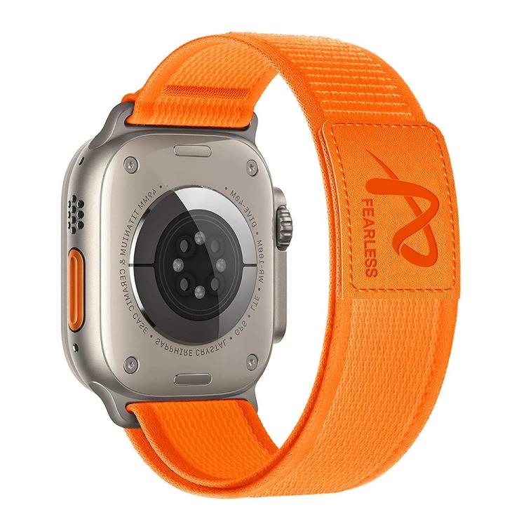Bracelet en nylon Fearless Trail Loop, pour Apple Watch 46mm / 49mm / 45mm / 44mm, pour Apple Watch 42mm / 41mm / 40mm / 38mm