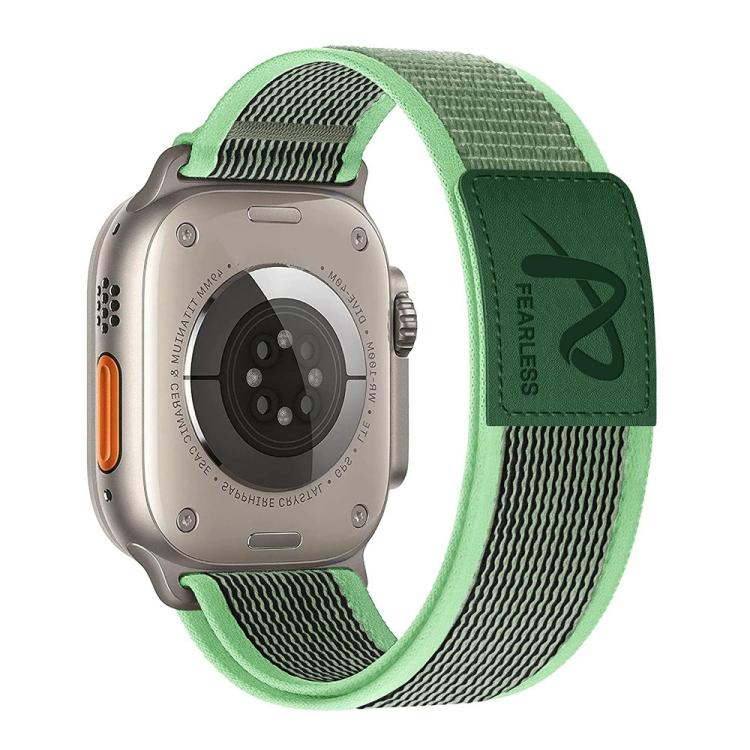 Bracelet en nylon Fearless Trail Loop, pour Apple Watch 46mm / 49mm / 45mm / 44mm, pour Apple Watch 42mm / 41mm / 40mm / 38mm