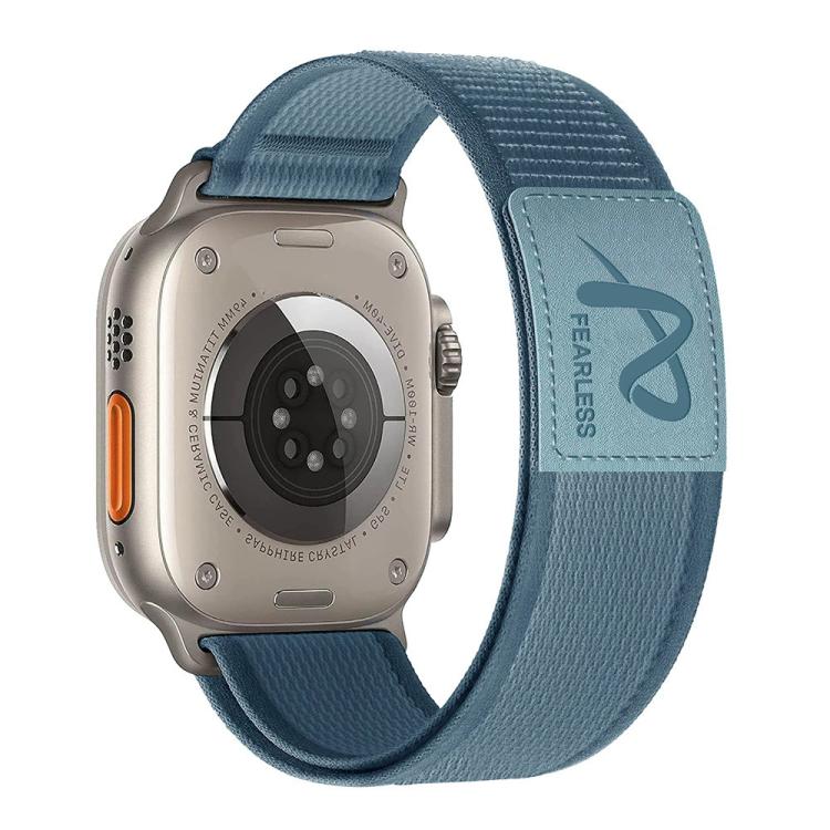 Bracelet en nylon Fearless Trail Loop, pour Apple Watch 46mm / 49mm / 45mm / 44mm, pour Apple Watch 42mm / 41mm / 40mm / 38mm