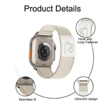 Bracelet en nylon Fearless Trail Loop, pour Apple Watch 46mm / 49mm / 45mm / 44mm, pour Apple Watch 42mm / 41mm / 40mm / 38mm