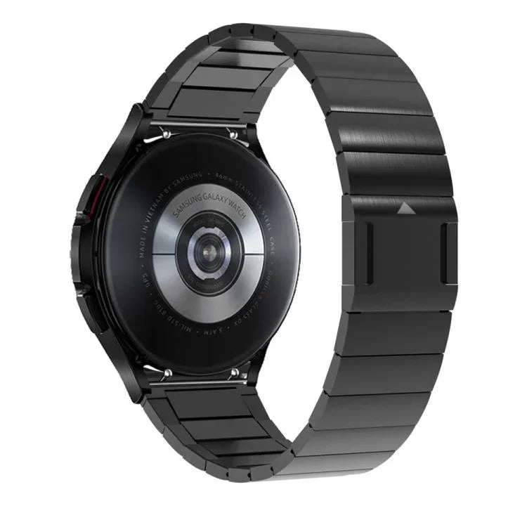Bracelet de montre en acier inoxydable à boucle magnétique unique, pour Samsung Galaxy Watch 4 / 5 / 6 / 7