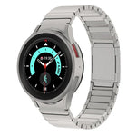 Bracelet de montre en acier inoxydable à boucle magnétique unique, pour Samsung Galaxy Watch 4 / 5 / 6 / 7