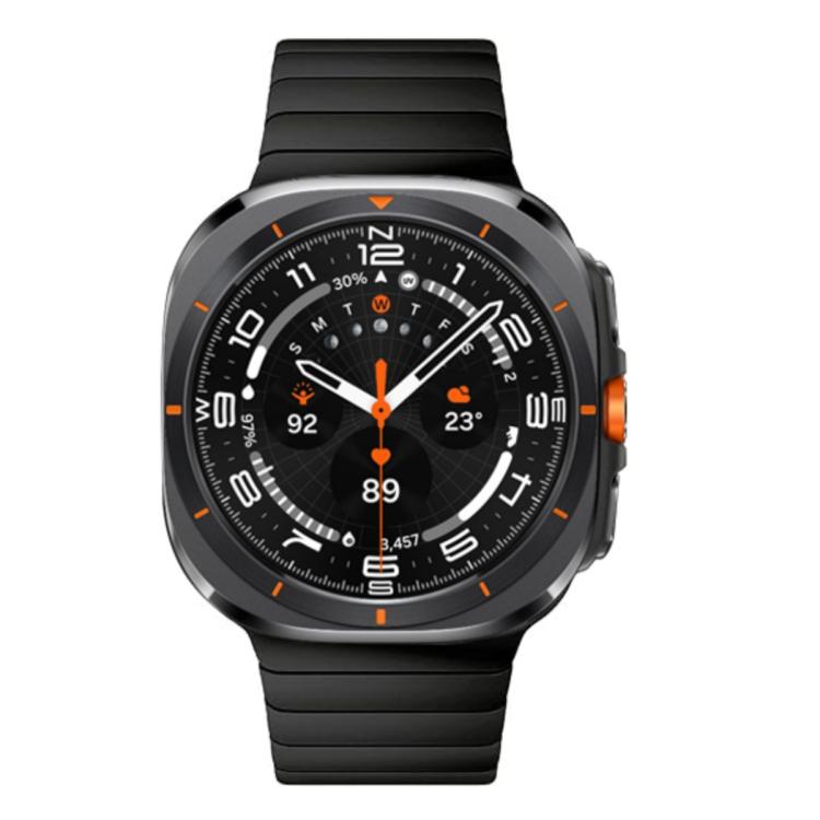 Bracelet de montre en acier inoxydable avec boucle Norman en bambou, pour Samsung Galaxy Watch Ultra 47mm / Ultra 2025