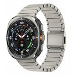 Bracelet de montre en acier inoxydable avec boucle Norman en bambou, pour Samsung Galaxy Watch Ultra 47mm / Ultra 2025