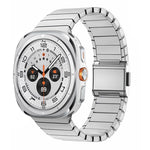 Bracelet de montre en acier inoxydable avec boucle Norman en bambou, pour Samsung Galaxy Watch Ultra 47mm / Ultra 2025
