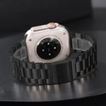 Bracelet de montre Norman à trois maillons en alliage de titane, pour Apple Watch 46 mm / 49 mm / 45 mm / 44 mm