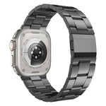 Bracelet de montre Norman à trois maillons en alliage de titane, pour Apple Watch 46 mm / 49 mm / 45 mm / 44 mm