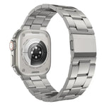 Bracelet de montre Norman à trois maillons en alliage de titane, pour Apple Watch 46 mm / 49 mm / 45 mm / 44 mm
