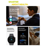 Montre connectée Zeblaze Btalk 3 GPS avec écran HD AMOLED de 1,43 pouce, compatible avec les appels Bluetooth.