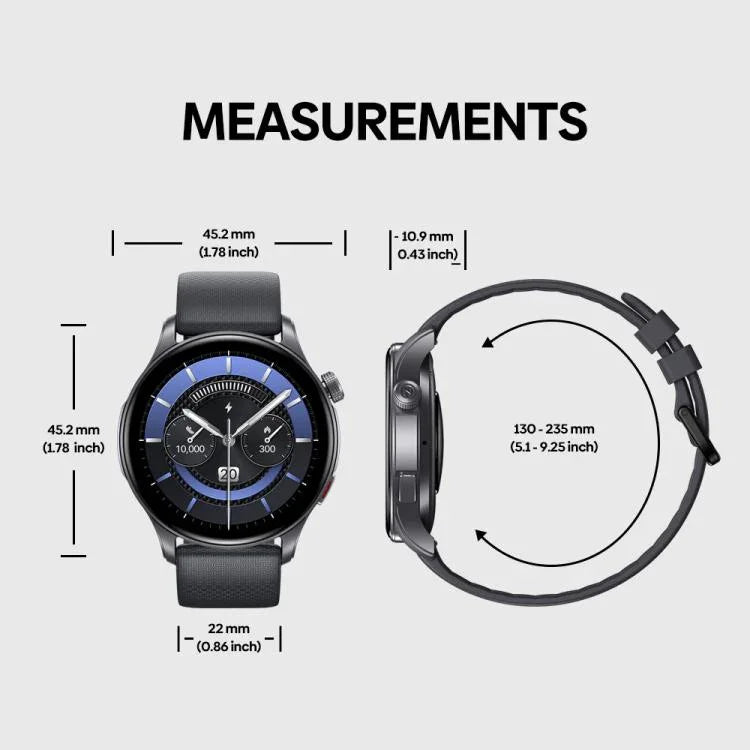 Montre connectée Zeblaze Btalk 3 GPS avec écran HD AMOLED de 1,43 pouce, compatible avec les appels Bluetooth.