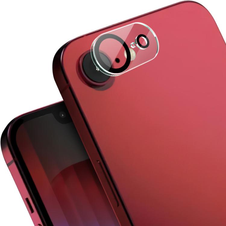 Film de protection en verre pour objectif de caméra arrière intégré haute définition IMAK, design Œil Noir, pour iPhone 16e / 17e, pour iPhone 17 Pro Max, pour iPhone 17 Pro, pour iPhone 17, pour iPhone Air