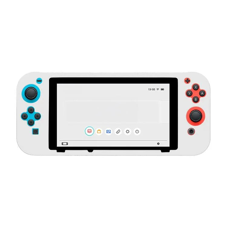 Étui de protection intégral en silicone uni pour console de jeux Nintendo Switch