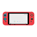 Étui de protection intégral en silicone uni pour console de jeux Nintendo Switch