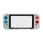 Étui de protection intégral en silicone uni pour console de jeux Nintendo Switch