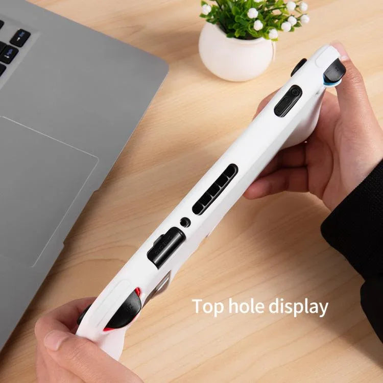 Étui de protection intégral en silicone uni pour console de jeux Nintendo Switch