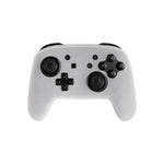 Poignée de jeu avec housse de protection en silicone couleur unie pour Nintendo Switch Pro
