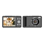 Caméra DC15 2,4 pouces zoom numérique 18X vidéo HD 4K prise de vue 64MP