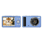 Caméra DC15 2,4 pouces zoom numérique 18X vidéo HD 4K prise de vue 64MP