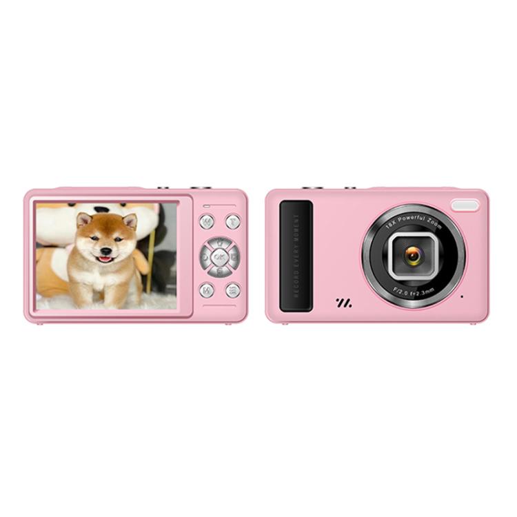 Caméra DC15 2,4 pouces zoom numérique 18X vidéo HD 4K prise de vue 64MP