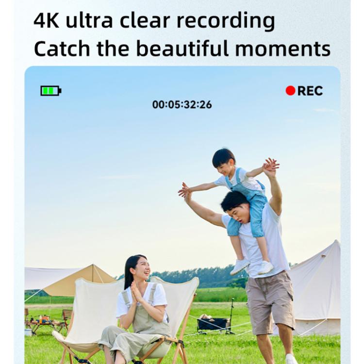 Caméra DC15 2,4 pouces zoom numérique 18X vidéo HD 4K prise de vue 64MP