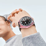 Étui de protection en TPU demi-coque creuse galvanisé, pour Samsung Galaxy Watch 3 41 mm, pour Samsung Galaxy Watch 3 45 mm