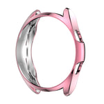 Étui de protection en TPU demi-coque creuse galvanisé, pour Samsung Galaxy Watch 3 41 mm, pour Samsung Galaxy Watch 3 45 mm