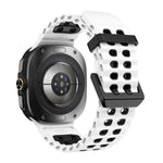 Bracelet en silicone bicolore Kalebol Ocean, pour Samsung Galaxy Watch Ultra 47mm / Ultra 2025
