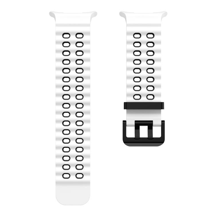 Bracelet en silicone bicolore Kalebol Ocean, pour Samsung Galaxy Watch Ultra 47mm / Ultra 2025