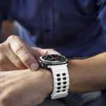 Bracelet en silicone bicolore Kalebol Ocean, pour Samsung Galaxy Watch Ultra 47mm / Ultra 2025