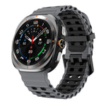 Bracelet en silicone bicolore Kalebol Ocean, pour Samsung Galaxy Watch Ultra 47mm / Ultra 2025