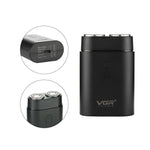 Rasoir électrique portable VGR V-341 à 2 têtes rotatives, V-341