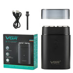 Rasoir électrique portable VGR V-341 à 2 têtes rotatives, V-341