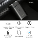 Rasoir électrique portable VGR V-341 à 2 têtes rotatives, V-341