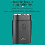 Rasoir électrique portable VGR V-341 à 2 têtes rotatives, V-341