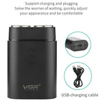Rasoir électrique portable VGR V-341 à 2 têtes rotatives, V-341