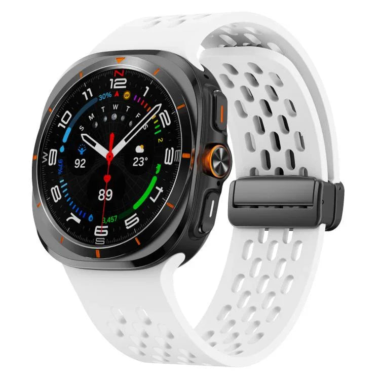 Bracelet de montre en silicone magnétique Kalebol Mesh, pour Samsung Galaxy Watch Ultra 47mm / Ultra 2025