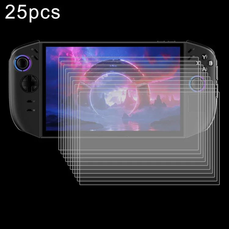 25 films de protection en verre trempé anti-explosion 9H de 0,3 mm, pour Lenovo Legion Go 2 / Y700 Gen5 8,8 pouces, pour Lenovo Legion Go S 8,0 pouces