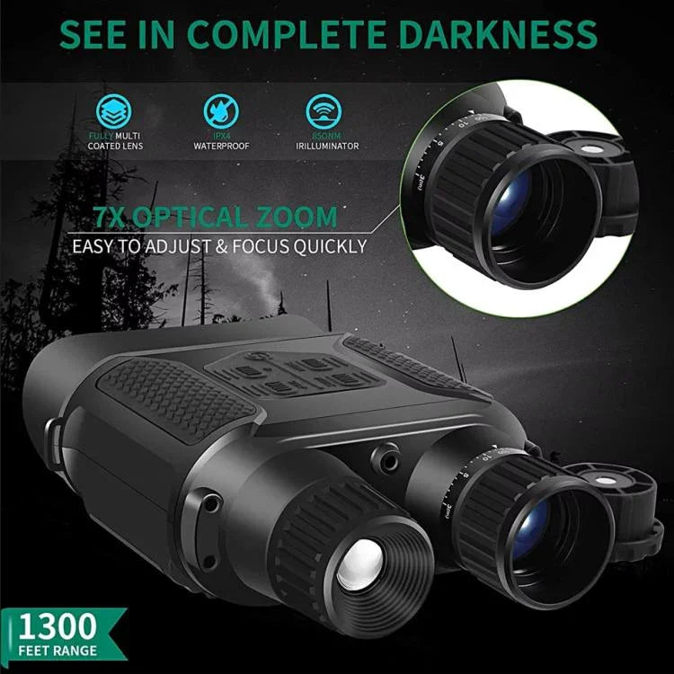 Appareil de vision nocturne numérique binoculaire avec écran LCD de 3 pouces NVG400PRO