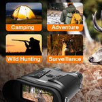 Appareil de vision nocturne numérique binoculaire NVG800LS avec écran LCD de 3 pouces