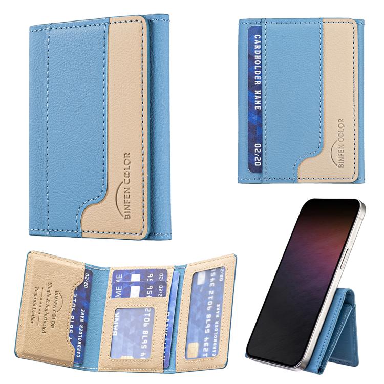 Étui portefeuille magnétique horizontal en cuir, assorti aux couleurs