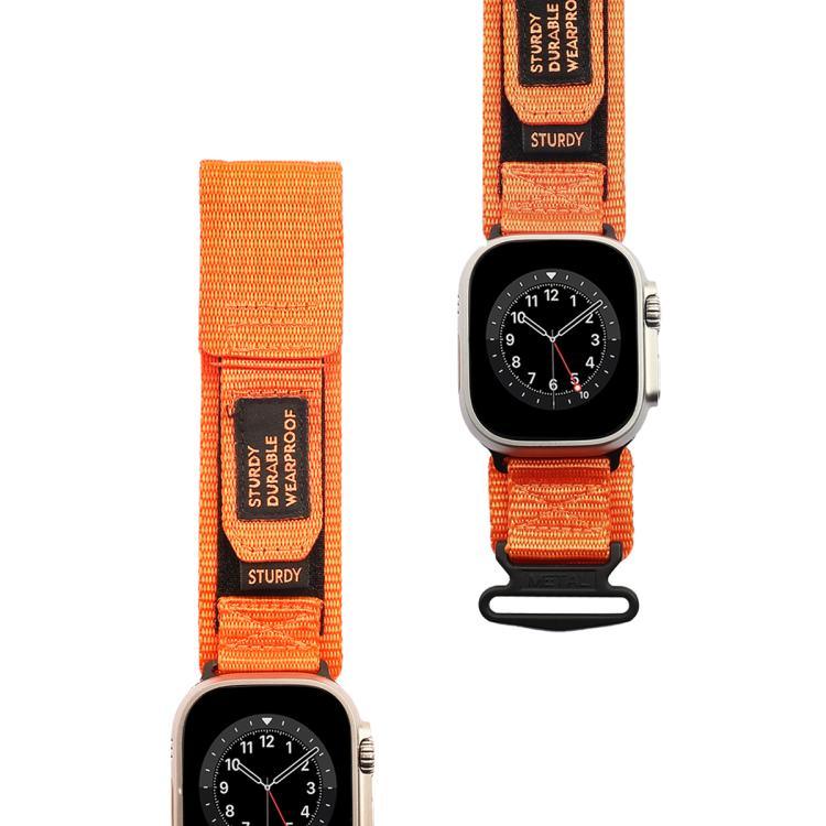 Bracelet Kalebol Simple en nylon à deux sections, pour Apple Watch 46 mm / 49 mm / 45 mm / 44 mm, pour Apple Watch 42 mm / 41 mm / 40 mm / 38 mm